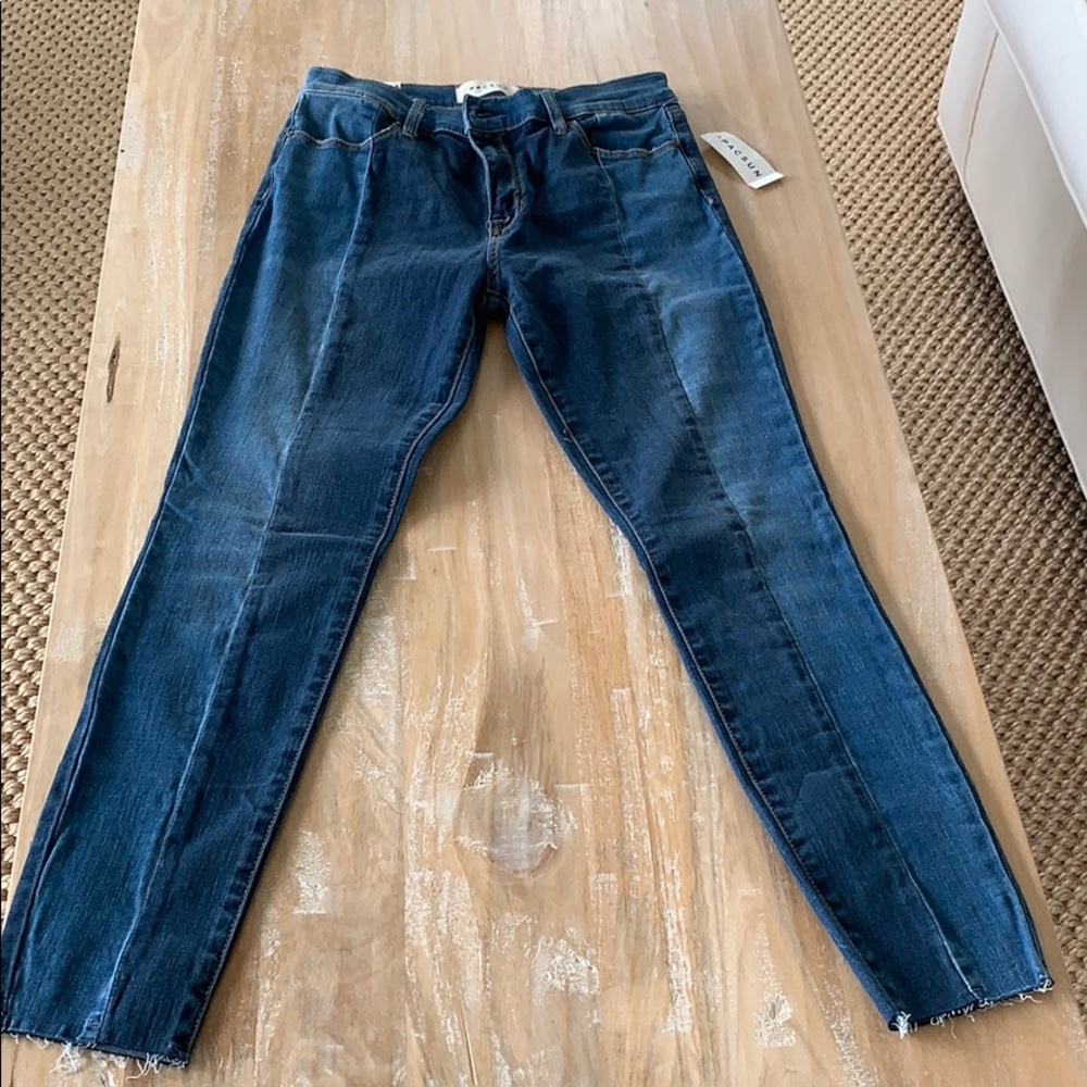 Pacsun two tone jeans